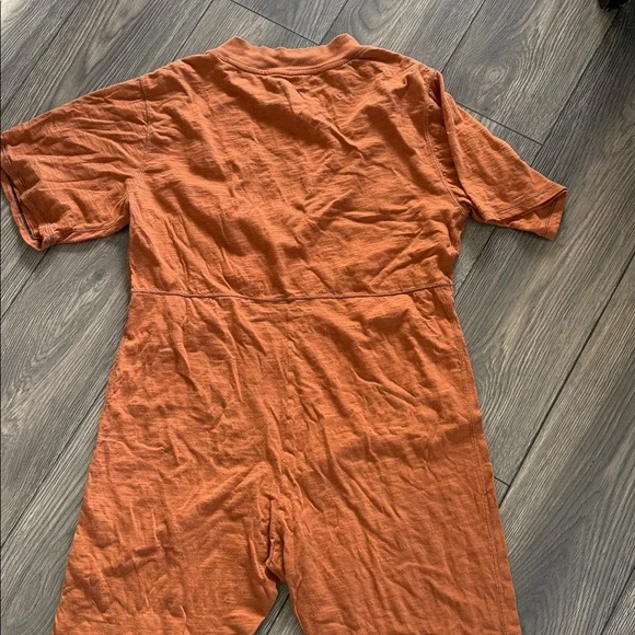 Natural Life Rust Cotton jumpsuit romper xs - Picture 6 of 6
